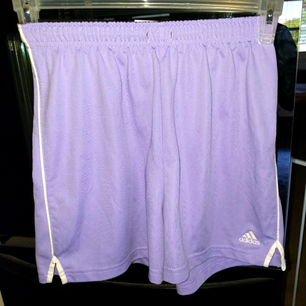 Adidas Athletic Shorts Size S Ligh Purple